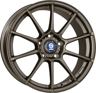 Sparco Assetto Gara 8x18 5x100 ET 48 Dia 63.3 MATT BRONZE