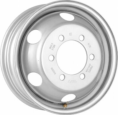 SRW 3165588 5.5x16 6x170 ET 106 Dia 130 silver 1500 кг