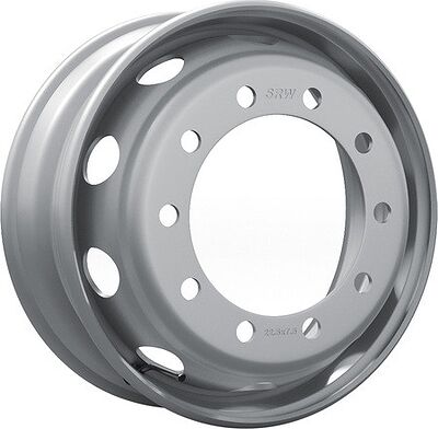 SRW 5227503 7.5x22.5 10x335 ET 162 Dia 281 silver