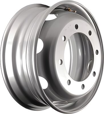 SRW 8/285/221/147 6.75x19.5 8x285 ET 147 Dia 221 Silver