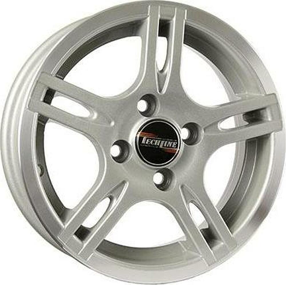 Tech Line TL319 5x13 4x100 ET 45 Dia 56.6 silver