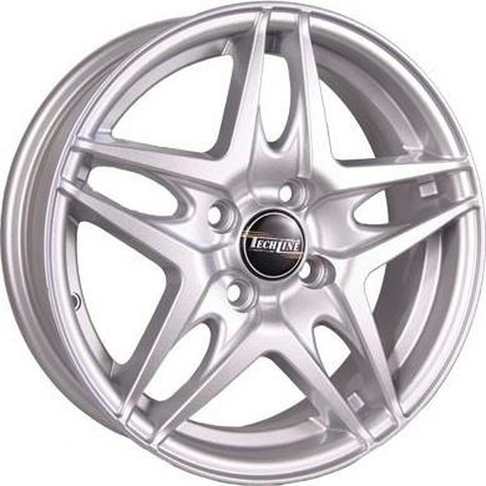 Tech Line TL430 5x14 4x100 ET 43 Dia 67 Silver