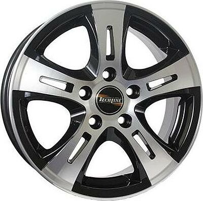 Tech Line TL501 6x15 4x100 ET 45 Dia 67.1 BD