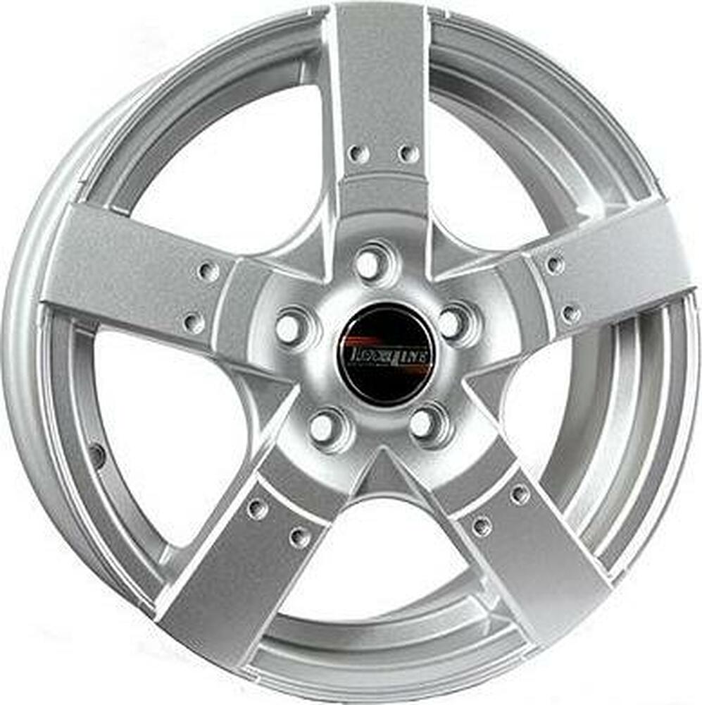 Tech Line TL504 6x15 4x108 ET 52.5 Dia 63.4 silver