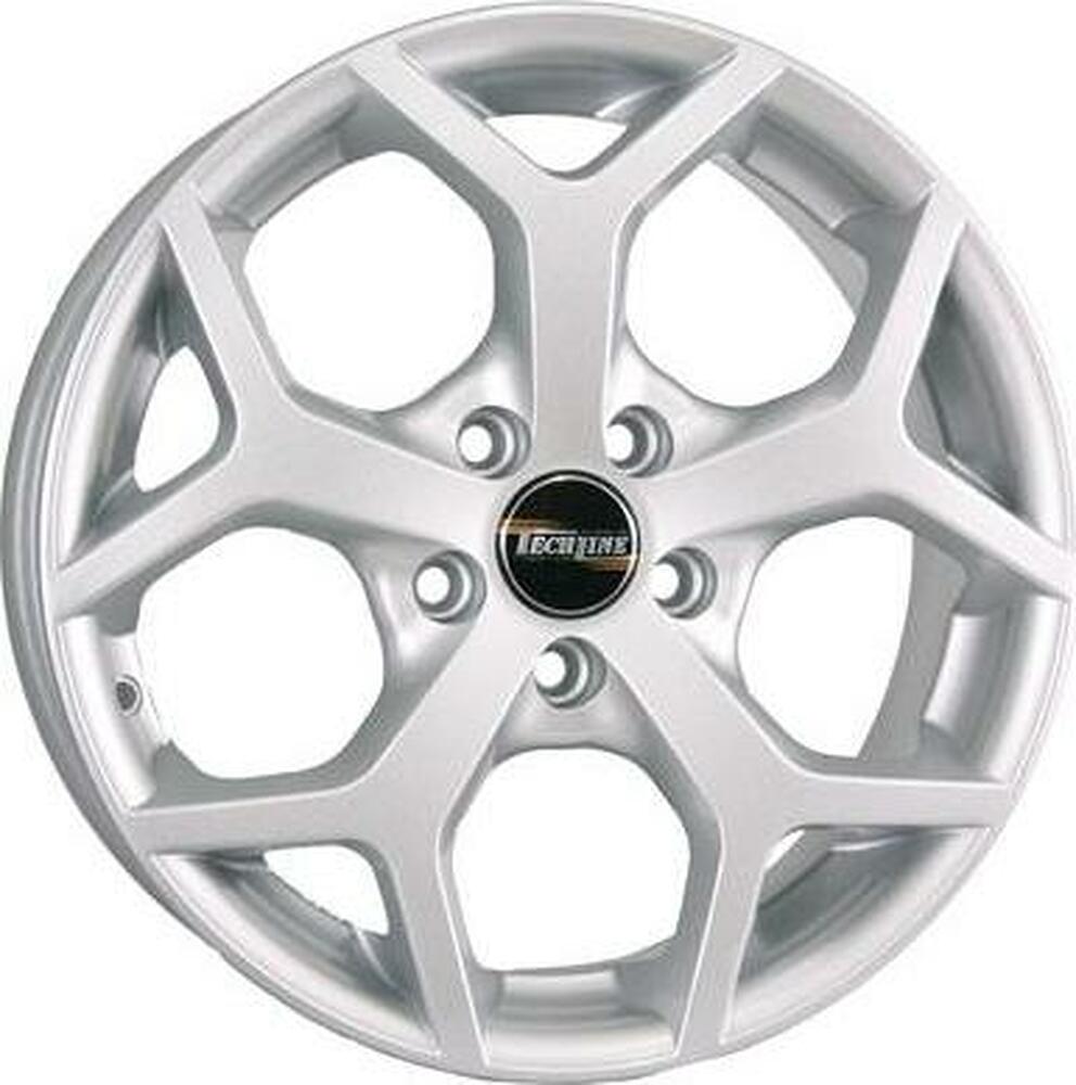 Tech Line TL511 6x15 5x110 ET 37 Dia 65.1 silver
