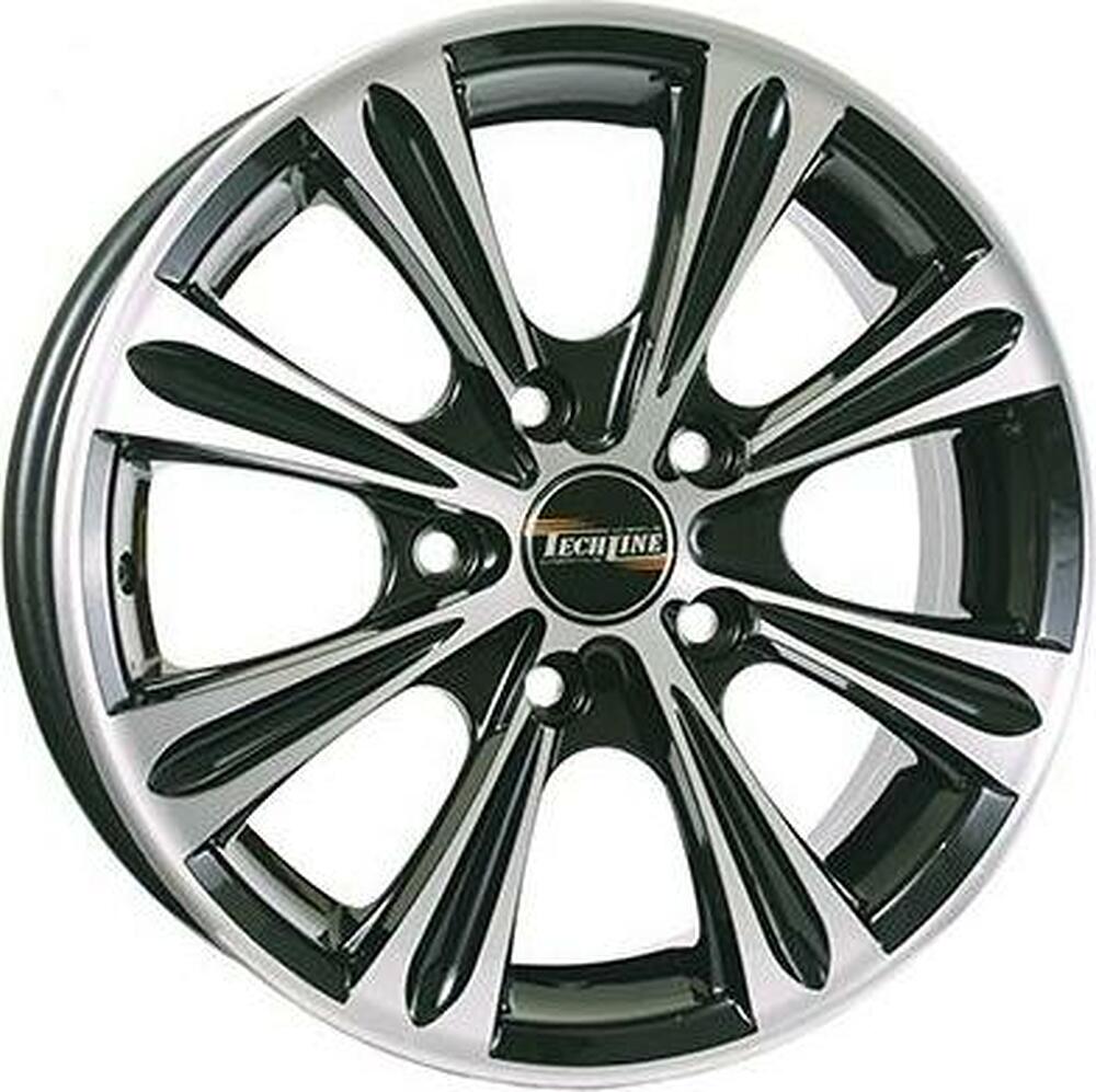 Tech Line TL526 5.5x15 4x100 ET 45 Dia 60.1 BD
