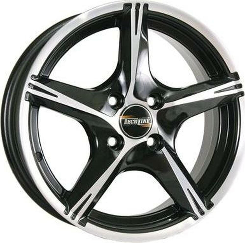 Tech Line TL528 6x15 4x100 ET 45 Dia 54.1 BD