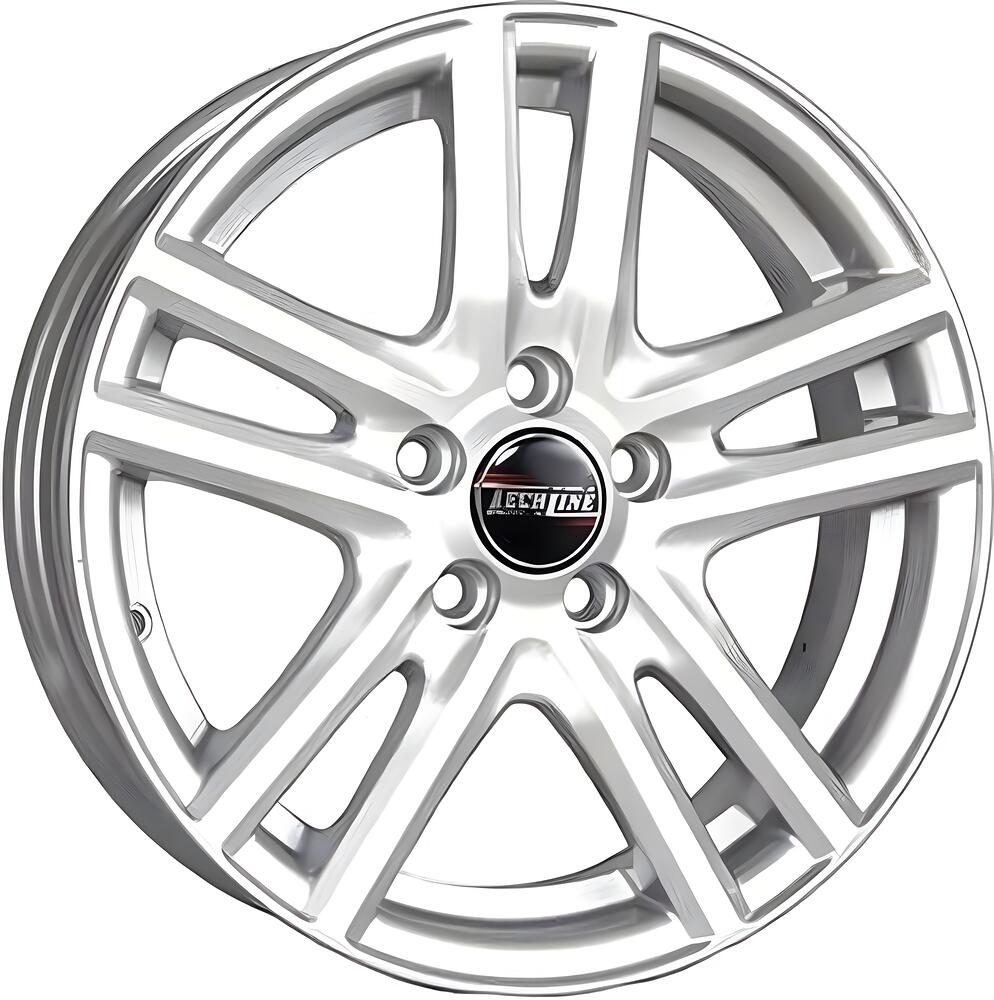 Tech Line TL529 6x15 4x100 ET 40 Dia 60.1 silver