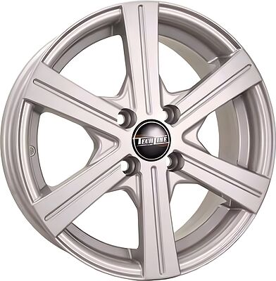 Tech Line TL544 6x15 5x100 Dia 0 silver