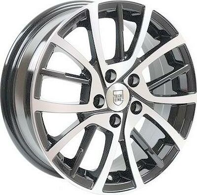 Tech Line TL548 6x15 4x100 ET 45 Dia 54.1 BFP