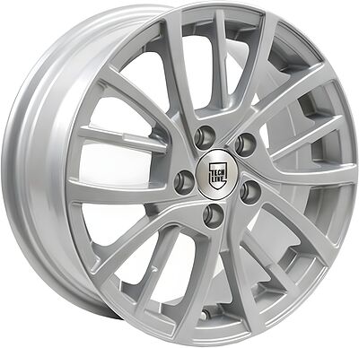Tech Line TL548 6x15 4x1 ET 45 Dia 60.1 silver