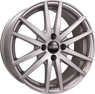 Tech Line TL605 7x16 5x112 ET 45 Dia 66.6 silver