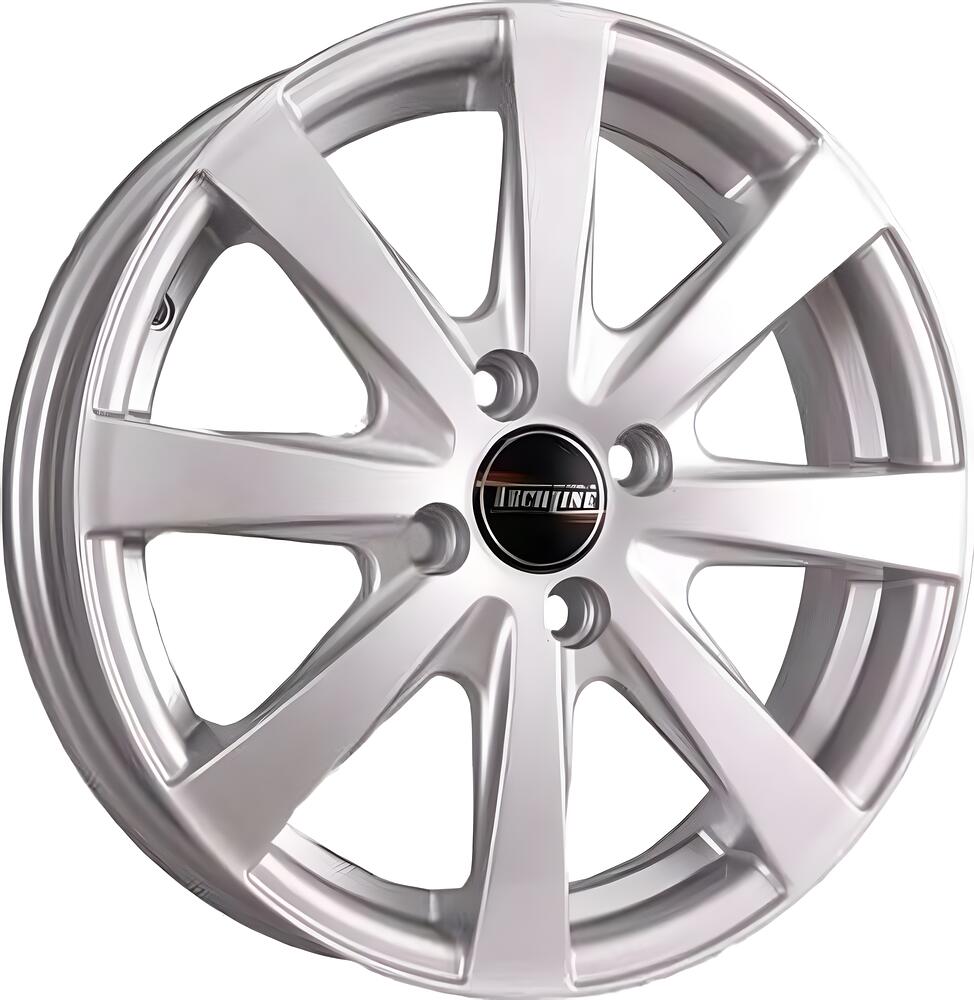 Tech Line TL634 6x16 4x100 ET 45 Dia 54 Silver