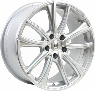 Tech Line TL672 6.5x16 5x114.3 ET 45 Dia 60.1 Silver
