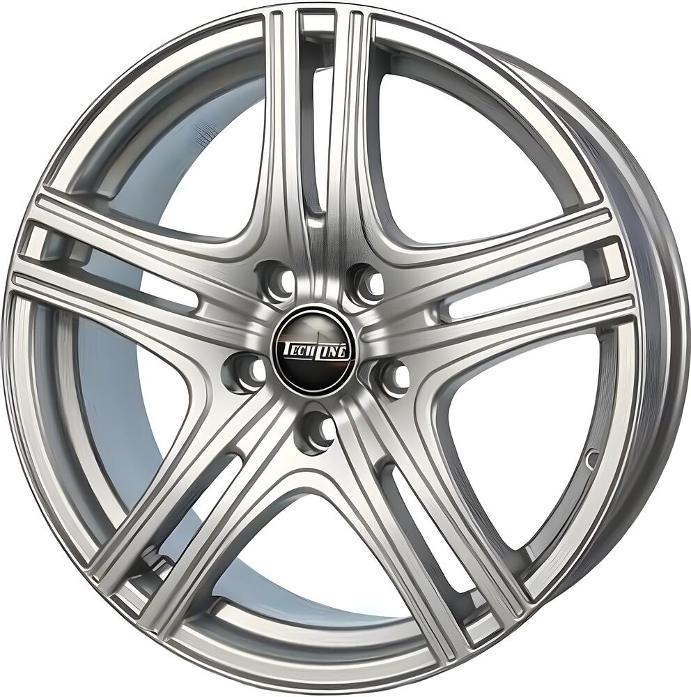 Tech Line TL710 7.5x17 5x112 ET 45 Dia 66.6 silver