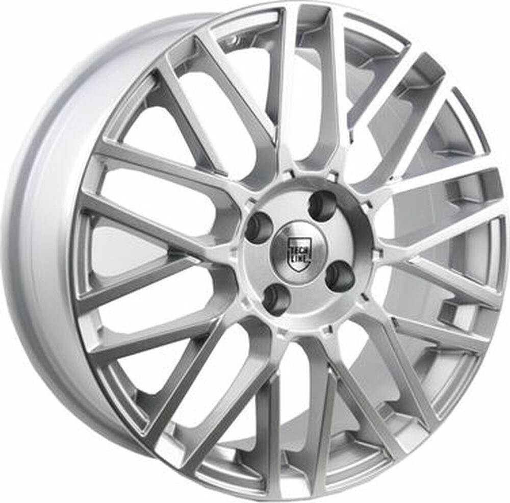 Tech Line TL739 6x17 4x100 ET 40 Dia 60 Silver