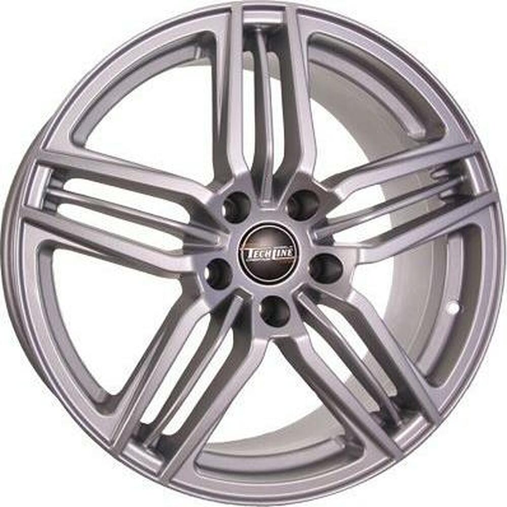 Tech Line TL806 7.5x18 5x112 ET 45 Dia 66.6 Silver