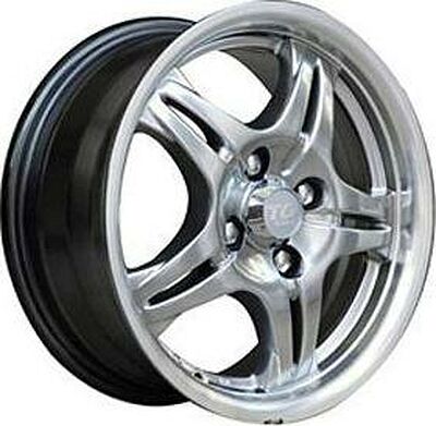 TG Racing LYN 006 6x14 4x98 ET 35 Dia 58.6 silver