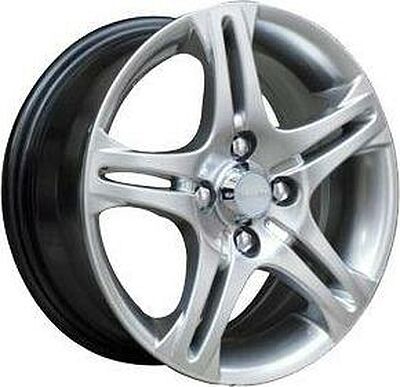 TG Racing LZ 205 6x14 4x98 ET 38 Dia 58.6 silver