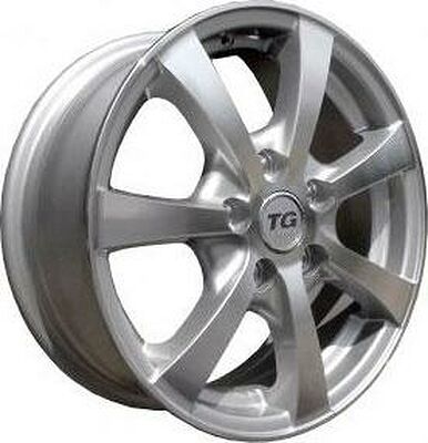 TG Racing LZ 256 6x15 5x108 ET 52.5 Dia 67.1 silver