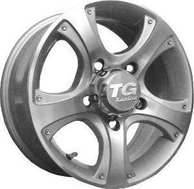 TG Racing LZ 271 6.5x16 5x139.7 ET 40 Dia 98.5 silver