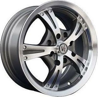 TG Racing LZ 311 5.5x13 4x100 ET 38 Dia 60.1 silver