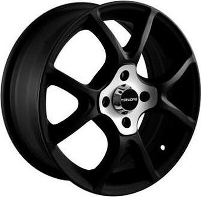 TG Racing LZ 416 5.5x14 4x100 ET 38 Dia 60.1 MATT BLK POL