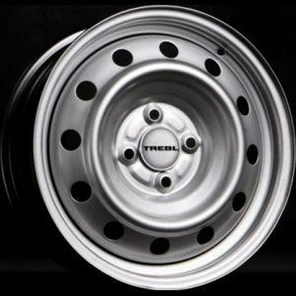 Trebl 6515 5.5x14 4x100 ET 39 Dia 56.6 silver