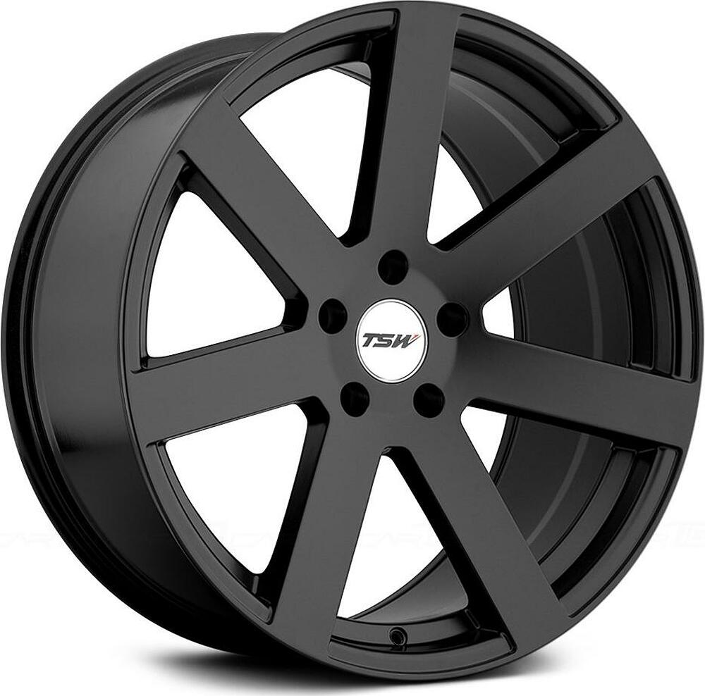 TSW Bardo 8x17 5x114.3 ET 40 Dia 76 black