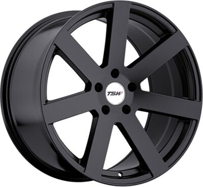 TSW Bardo 8x18 5x112 ET 45 Dia 72 Matt Black