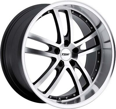 TSW Cadwell 8x18 5x114.3 ET 40 Dia 76 Gunmetal Mirror Cut Face_Lipe