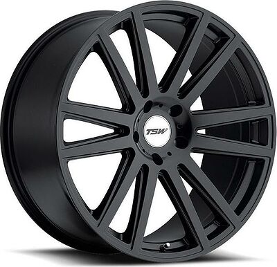 TSW Gatsby 8.5x20 5x120 ET 35 Dia 76 black