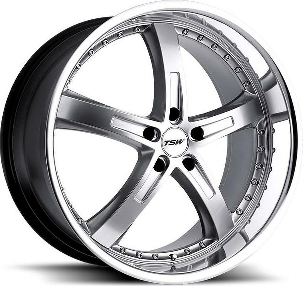 TSW Jarama 8x19 5x108 ET 40 Dia 72 hyper silver