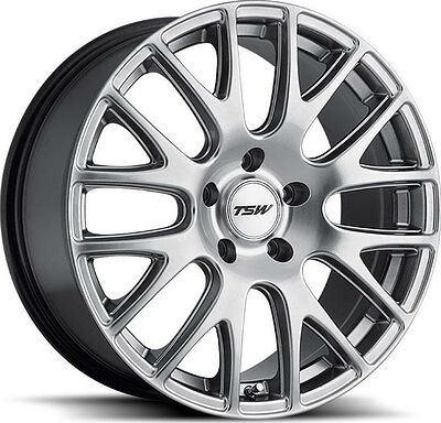 TSW Mugello 8x18 5x114.3 ET 40 Dia 76 Matte Black