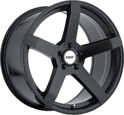 TSW Tanaka 8x17 5x112 ET 32 Dia 72 Mat Black