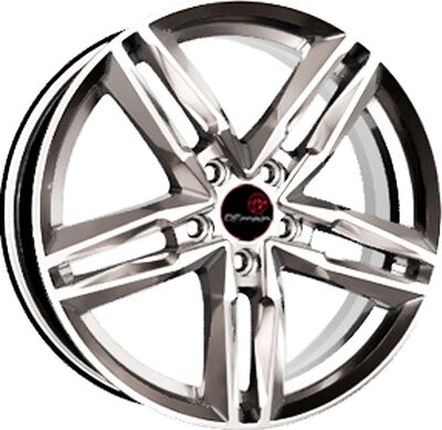 Vector B140 7.5x18 5x108 ET 40 Dia 67.1 сильвер S