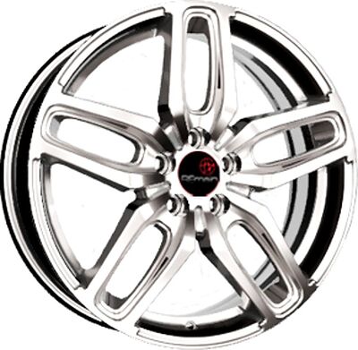 Vector B200 6.5x17 5x108 ET 50 Dia 63.4 BFP