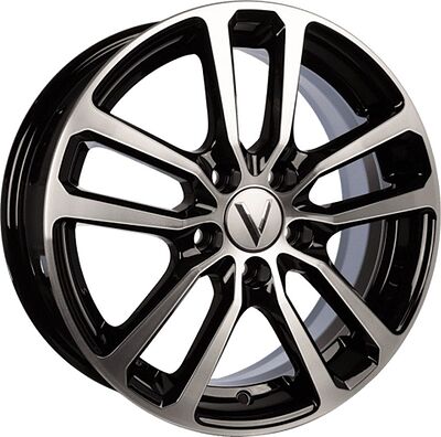 Vector B209 6x15 5x100 ET 38 Dia 57.1 сильвер S