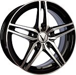 Vector B219 6.5x16 5x114.3 ET 45 Dia 67.1 черный алмаз
