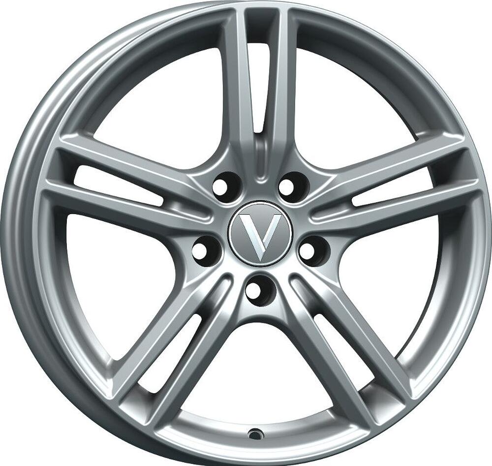 Vector B223 6.5x16 5x114.3 ET 45 Dia 67.1 сильвер S