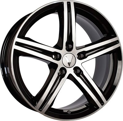 Vector B257 7x18 5x108 ET 36 Dia 65.1 черный алмаз