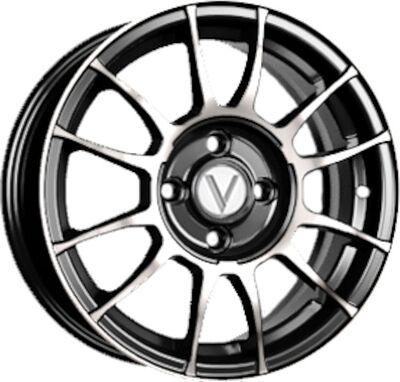Vector K37 6x14 4x98 ET 35 Dia 58.5 черный алмаз