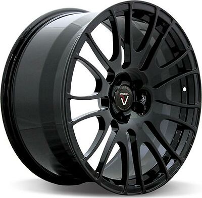 Vissol F-303 10x21 5x130 ET 45 Dia 84.1 gloss_black