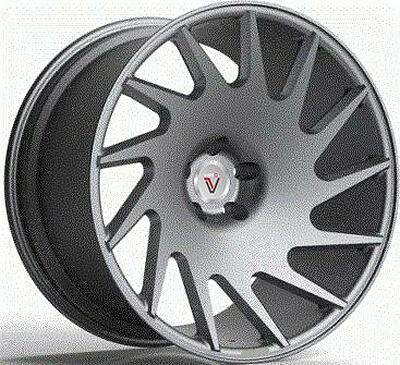Vissol F-313R 10.5x22 5x115 ET 20 Dia 71.6 gloss-graphite