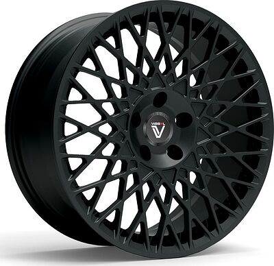 Vissol F-501 8.5x18 5x112 ET 42 Dia 66.6 satin-silver