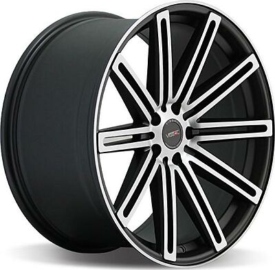 Vissol V-004 10.5x20 5x112 ET 30 Dia 66.6 matte-graphite-machined