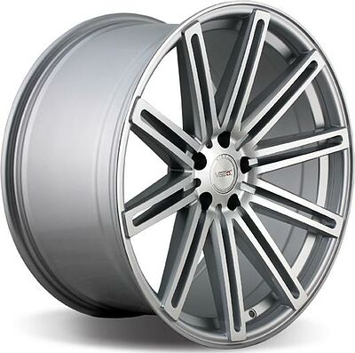 Vissol V-004 9x20 5x112 ET 25 Dia 66.6 silver-polished