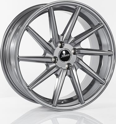 X-Race H-03R 7.5x17 5x112 ET 35 Dia 66.6 graphite