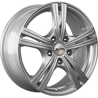 X'trike X-112 6.5x16 5x114.3 ET 45 Dia 66.1 Super_Silver