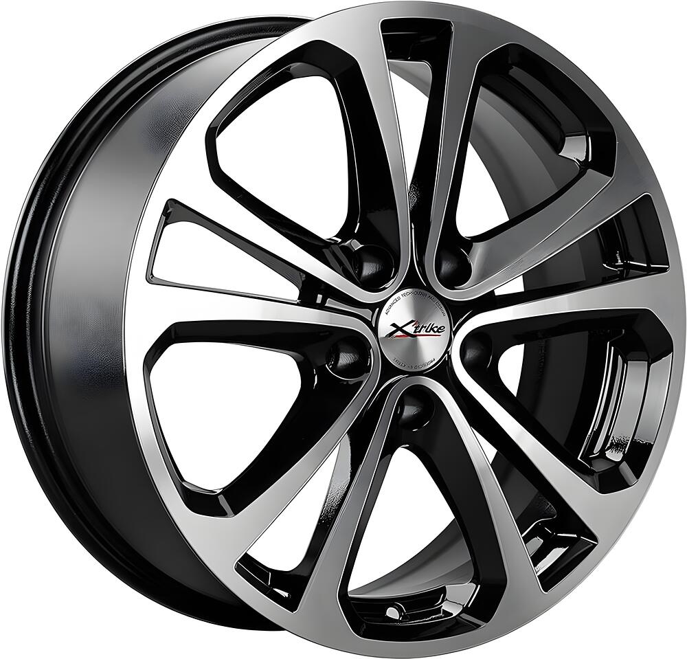 X'trike X-113M 7x17 5x108 ET 40 Dia 54.1 BK/FP